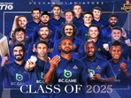 Deccan Gladiators unveil squad for 2025 Abu Dhabi T10 season with new BC.GAME NEWS jerseys, aiming for fourth title. (Source: Deccan Gladiators)