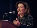 Kathy Hochul has declared a State of Emergency for 42 million low-income Americans. (Photo by ANDRES KUDACKI / GETTY IMAGES NORTH AMERICA / Getty Images via AFP) Kathy Hochul has declared a State of Emergency for 42 million low-income Americans. (Photo by ANDRES KUDACKI / GETTY IMAGES NORTH AMERICA / Getty Images via AFP)