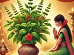 తులసి వాస్తు చిట్కాలు: పొరపాటున కూడా తులసి మొక్క దగ్గర ఈ మూడింటిని పెట్టకూండా చూసుకోండి(pinterest)