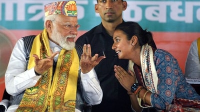 "A government is going to be formed under the leadership of CM Nitish Kumar," said Shambhavi Choudhary. (File Photo/ANI) "A government is going to be formed under the leadership of CM Nitish Kumar," said Shambhavi Choudhary. (File Photo/ANI)
