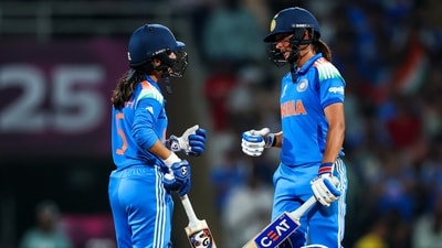Harmanpreet Kaur (89 off 88) and Jemimah batted with purpose and at no stage of their third-wicket association did they look under stress with the asking rate. (@BCCIWomen X) Harmanpreet Kaur (89 off 88) and Jemimah batted with purpose and at no stage of their third-wicket association did they look under stress with the asking rate. (@BCCIWomen X)