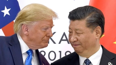 US President Donald Trump earlier indicated that he would lower the tariffs imposed on Chinese goods over the fentanyl crisis. (AP) US President Donald Trump earlier indicated that he would lower the tariffs imposed on Chinese goods over the fentanyl crisis. (AP)