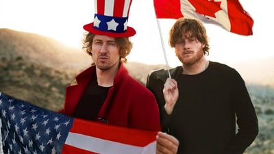Dean Lewis and Matt Hansen for the North American tour announcement (Dean Lewis in Instagram) Dean Lewis and Matt Hansen for the North American tour announcement (Dean Lewis in Instagram)