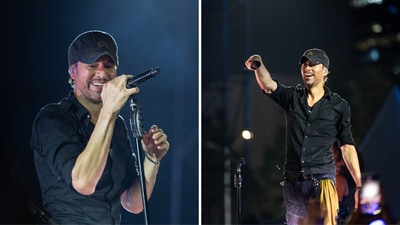 Enrique Iglesias brought his best songs to Mumbai in his first concert in India in 13 years. Enrique Iglesias brought his best songs to Mumbai in his first concert in India in 13 years.