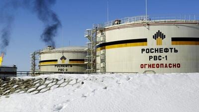 FILE: A view of reservoirs of Russian state-controlled oil giant OAO Rosneft, at Priobskoye oil field near Nefteyugansk, in western Siberia (AP) FILE: A view of reservoirs of Russian state-controlled oil giant OAO Rosneft, at Priobskoye oil field near Nefteyugansk, in western Siberia (AP)