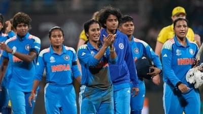 Jemimah Rodrigues was in tears after taking India to the final with her incredible knock under pressure. (AP) Jemimah Rodrigues was in tears after taking India to the final with her incredible knock under pressure. (AP)