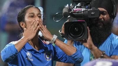 India's Jemimah Rodrigues. (PTI) India's Jemimah Rodrigues. (PTI)