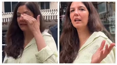 Bengaluru fashion professional Gauri Spratt, Aamir Khan's girlfriend, was visibly upset by paparazzi following her in Mumbai. Bengaluru fashion professional Gauri Spratt, Aamir Khan's girlfriend, was visibly upset by paparazzi following her in Mumbai.