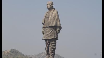 One of the most striking symbols of Modi’s reverence for Patel stands tall on the banks of the Narmada in Gujarat — the Statue of Unity. (HT Archive) One of the most striking symbols of Modi’s reverence for Patel stands tall on the banks of the Narmada in Gujarat — the Statue of Unity. (HT Archive)