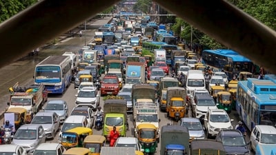 The construction of two underground metro stations near Bannerghatta Road in Bengaluru has faced numerous challenges, but traffic is set to flow smoothly once again. (PTI) The construction of two underground metro stations near Bannerghatta Road in Bengaluru has faced numerous challenges, but traffic is set to flow smoothly once again. (PTI)