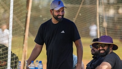 Rohit Sharma will continue to play with Mumbai Indians in the next IPL season. (PTI) Rohit Sharma will continue to play with Mumbai Indians in the next IPL season. (PTI)
