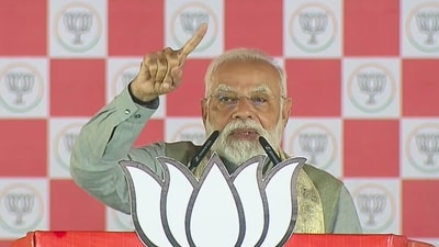 Prime Minister Narendra Modi addresses a public rally, in Muzaffarpur, Bihar. (X/@NarendraModi) Prime Minister Narendra Modi addresses a public rally, in Muzaffarpur, Bihar. (X/@NarendraModi)