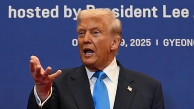 In a post on Truth Social, Donald Trump said that the nuclear weapons testing will begin immediately. (AFP) In a post on Truth Social, Donald Trump said that the nuclear weapons testing will begin immediately. (AFP)
