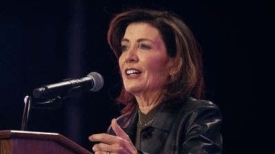 Kathy Hochul has declared a State of Emergency for 42 million low-income Americans. (Photo by ANDRES KUDACKI / GETTY IMAGES NORTH AMERICA / Getty Images via AFP) (Getty Images via AFP) Kathy Hochul has declared a State of Emergency for 42 million low-income Americans. (Photo by ANDRES KUDACKI / GETTY IMAGES NORTH AMERICA / Getty Images via AFP) (Getty Images via AFP)
