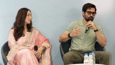 Yami Gautam and Emraan Hashmi (Photo: Anurag Mehra/HT) Yami Gautam and Emraan Hashmi (Photo: Anurag Mehra/HT)