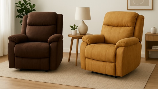 Cosy corners call for comfort. Here are some Amazon recliners under ₹20000 that redefine luxury without overspending. (AI-generated)