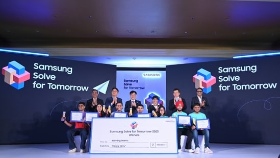 This year’s contest invited thousands of participants from across India to develop innovative solutions around four key themes. (Samsung)
