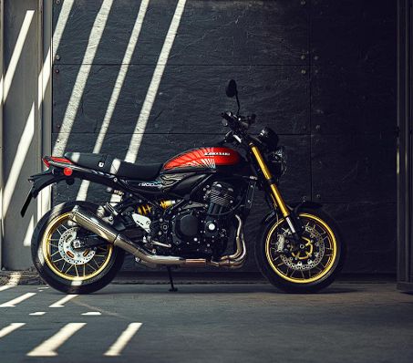 The new megaphone exhaust should sound better than the outgoing version and keep the retro design of the motorcycle intact. The new megaphone exhaust should sound better than the outgoing version and keep the retro design of the motorcycle intact.