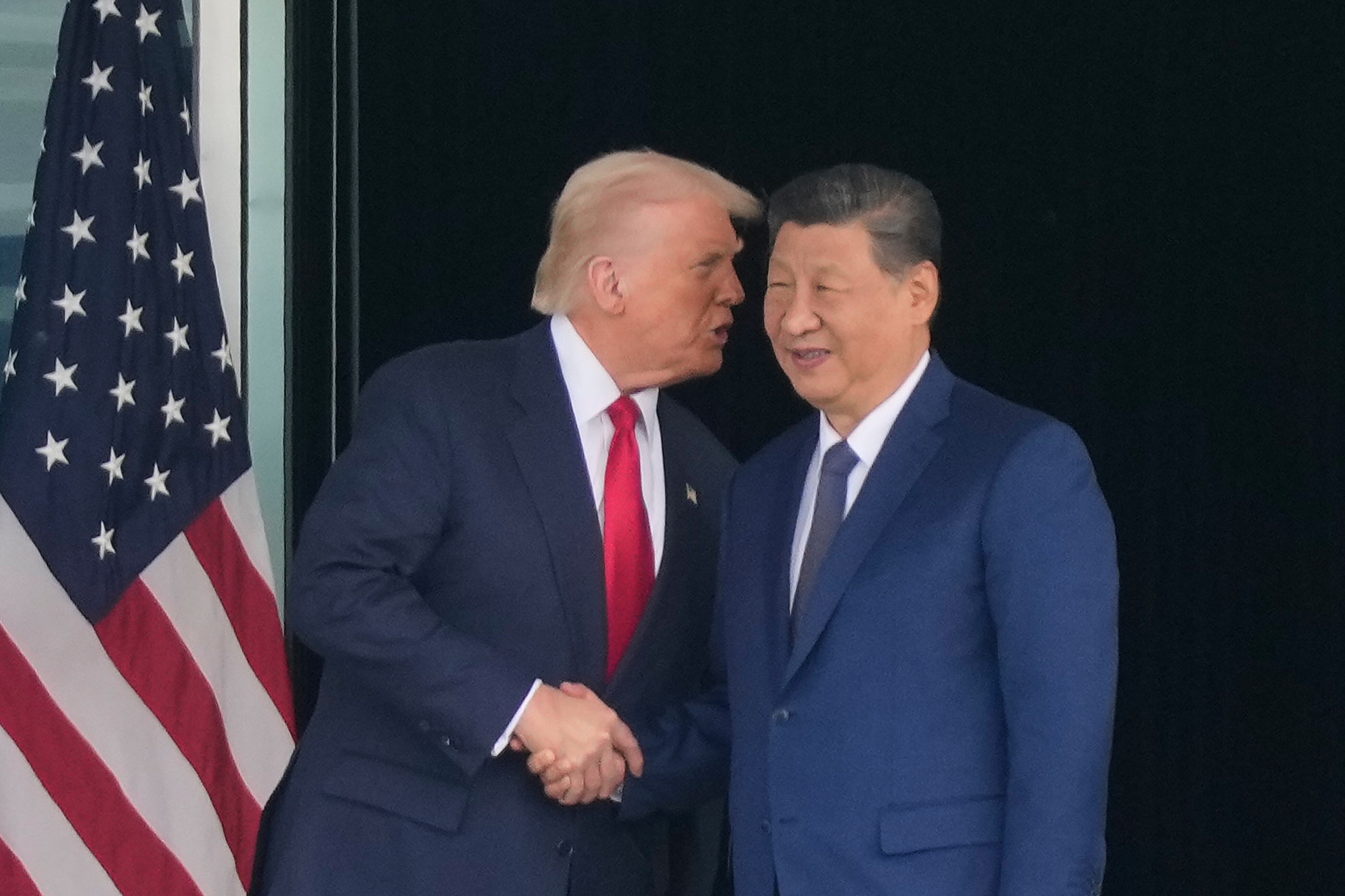 President Donald Trump and Chinese President Xi Jinping shake hands after their US-China summit meeting at Gimhae International Airport in Busan, South Korea on October 30, 2025. (AP) President Donald Trump and Chinese President Xi Jinping shake hands after their US-China summit meeting at Gimhae International Airport in Busan, South Korea on October 30, 2025. (AP)