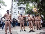 Police deployed outside the RA studio at Powai, where a man, identified as Rohit Arya, held several children hostage. He was later shot during the rescue operation, in Mumbai on Thursday. Police deployed outside the RA studio at Powai, where a man, identified as Rohit Arya, held several children hostage. He was later shot during the rescue operation, in Mumbai on Thursday.