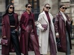 burgundy fashion