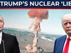 Putin aide exposes Trump’s ‘lie’ over nuclear weapons test, then issues… Putin aide exposes Trump’s ‘lie’ over nuclear weapons test, then issues…