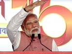 Prime Minister Narendra Modi addresses the gathering during International Arya Mahasammelan 2025, in New Delhi.