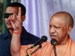 Uttar Pradesh chief minister Yogi Adityanath speaks at the ‘Run for Unity’ event in Lucknow on Friday. (ANI PHOTO) Uttar Pradesh chief minister Yogi Adityanath speaks at the ‘Run for Unity’ event in Lucknow on Friday. (ANI PHOTO)