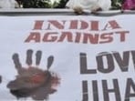 Love jihad’ is a term popularised by radical Hindu groups to describe what they believe is an organised conspiracy of Muslim men to force or trick Hindu women into conversion and marriage. (HT Photo) Love jihad’ is a term popularised by radical Hindu groups to describe what they believe is an organised conspiracy of Muslim men to force or trick Hindu women into conversion and marriage. (HT Photo)
