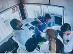 The incident reportedly took place at Kannoli toll plaza on Thursday and was captured by the booth’s surveillance camera.(X)
