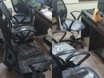 A reddit employee post amused users as staff sat on drenched chairs wrapped in plastic sheets after Diwali cleaning. A reddit employee post amused users as staff sat on drenched chairs wrapped in plastic sheets after Diwali cleaning.