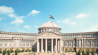 Bhoomi poojan of new Bombay High Court complex in Bandra on Nov 5 Bhoomi poojan of new Bombay High Court complex in Bandra on Nov 5