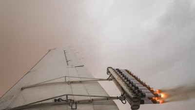 The Delhi government had planned at least 10 cloud seeding trials. (Representative image) (HT_PRINT) The Delhi government had planned at least 10 cloud seeding trials. (Representative image) (HT_PRINT)