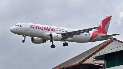 An Air Arabia aircraft prepares to land at Thiruvananthapuram International Airport, Kerala, Tuesday, Aug. 12, 2025. (Image for representation/PTI) An Air Arabia aircraft prepares to land at Thiruvananthapuram International Airport, Kerala, Tuesday, Aug. 12, 2025. (Image for representation/PTI)