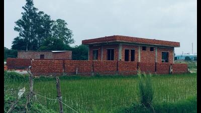 An art training centre worth over ₹26 lakh coming up at a village in Unnao under Matrubhoomi Yojana. (Sourced) An art training centre worth over ₹26 lakh coming up at a village in Unnao under Matrubhoomi Yojana. (Sourced)