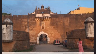 Diu Fort, with its many gates, still seems like discovering a secret in 2025. (CAROL LOBO) Diu Fort, with its many gates, still seems like discovering a secret in 2025. (CAROL LOBO)