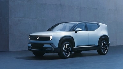 The Alpha is the smallest SUV in the 0 Series lineup of electric vehicles that Honda has showcased.