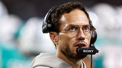 Head coach Mike McDaniel of the Miami Dolphins looks on against the Baltimore Ravens during the first quarter (Getty Images via AFP) Head coach Mike McDaniel of the Miami Dolphins looks on against the Baltimore Ravens during the first quarter (Getty Images via AFP)