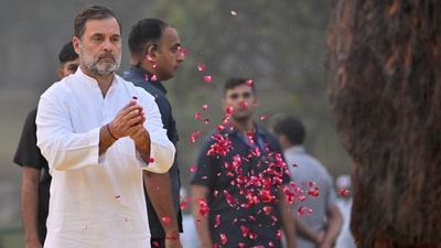"Grandma, you taught us that nothing is more important than India's identity and self-respect," Rahul Gandhi said in a post on X. (PTI) "Grandma, you taught us that nothing is more important than India's identity and self-respect," Rahul Gandhi said in a post on X. (PTI)