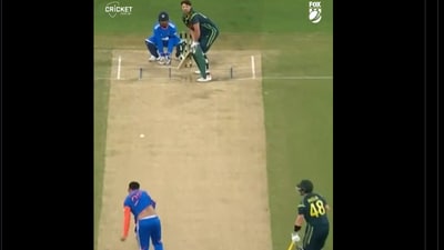 Varun Chakaravarthy wins mind game against Australia's Tim David Varun Chakaravarthy wins mind game against Australia's Tim David