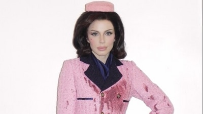 Halloween 2025: Julia Fox went in for chilling a Jackie Kennedy look. (Instagram/@juliafox) Halloween 2025: Julia Fox went in for chilling a Jackie Kennedy look. (Instagram/@juliafox)