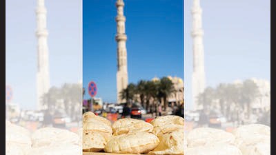 Skip the fancy restaurants for local food, such as fresh bread from a street bakery in Egypt. (ADOBE STOCK) Skip the fancy restaurants for local food, such as fresh bread from a street bakery in Egypt. (ADOBE STOCK)