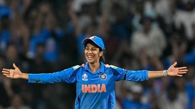 What a knock, Jemimah Rodrigues. (AFP) What a knock, Jemimah Rodrigues. (AFP)