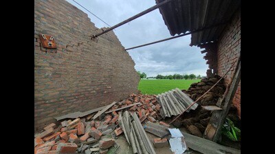 The devastating floods, the worst in four decades, hit the state in August and September. (HT File) The devastating floods, the worst in four decades, hit the state in August and September. (HT File)