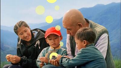 The film Loving Karma is a follow-up to the Emmy-winning documentary by the directors, Tashi and the Monk (2014). (jhamtse.org) The film Loving Karma is a follow-up to the Emmy-winning documentary by the directors, Tashi and the Monk (2014). (jhamtse.org)