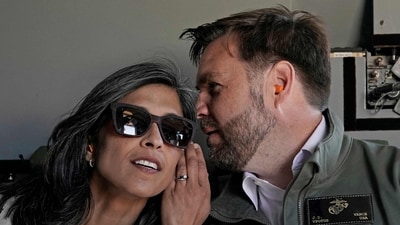 US Vice President JD Vance (R) and US Second Lady Usha Vance (AFP/File) US Vice President JD Vance (R) and US Second Lady Usha Vance (AFP/File)