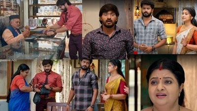 గుండె నిండా గుడి గంటలు టుడే ఎపిసోడ్: మీనా నగలు అమ్మేసిన మనోజ్.. నగల కోసం పట్టుబట్టిన బాలు.. దొరికిపోయిన మనోజ్, ప్రభావతి గుండె నిండా గుడి గంటలు టుడే ఎపిసోడ్: మీనా నగలు అమ్మేసిన మనోజ్.. నగల కోసం పట్టుబట్టిన బాలు.. దొరికిపోయిన మనోజ్, ప్రభావతి