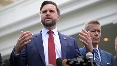 The question was posed to Vice President JD Vance by a woman, believed to be of Indian origin, (AFP) The question was posed to Vice President JD Vance by a woman, believed to be of Indian origin, (AFP)