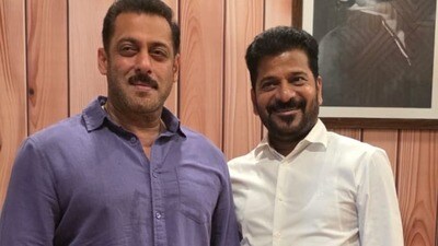 రేవంత్ రెడ్డిని కలిసి సల్మాన్ ఖాన్.. తెలంగాణ అభివృద్ధిని కొనియాడిన బాలీవుడ్ స్టార్ హీరో రేవంత్ రెడ్డిని కలిసి సల్మాన్ ఖాన్.. తెలంగాణ అభివృద్ధిని కొనియాడిన బాలీవుడ్ స్టార్ హీరో