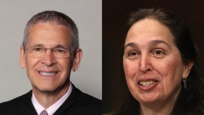 Judges John McConnell and Indira Talwani passed their orders blocking the SNAP suspension in quick succession. (District Court of Rhode Island, X/@joma_gc) Judges John McConnell and Indira Talwani passed their orders blocking the SNAP suspension in quick succession. (District Court of Rhode Island, X/@joma_gc)